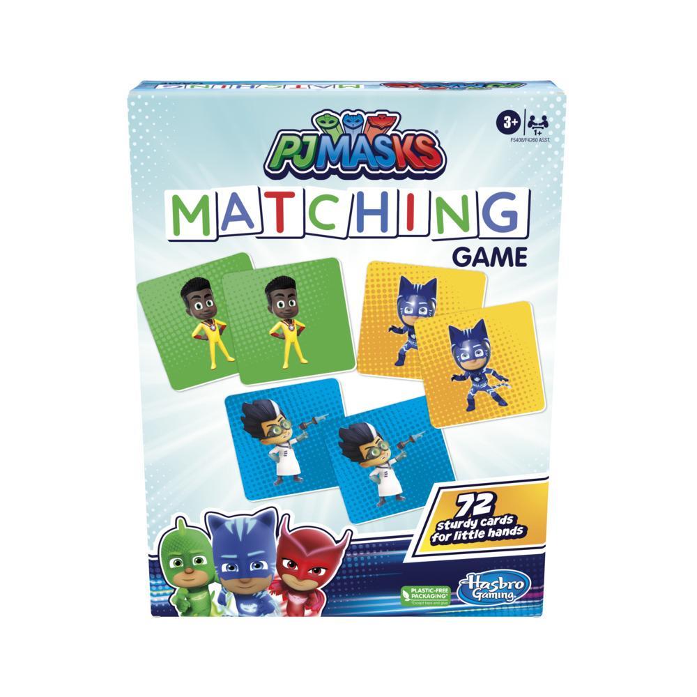 PJ Masks Matching Game for Kids Ages 3 and Up, Fun Preschool Game for 1+  Players