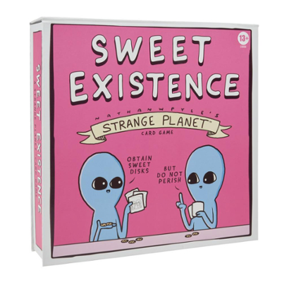 Sweet Existence, A Strange Planet Party Card Game, Ages 13 and Up