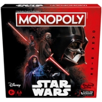 Monopoly: Disney Star Wars Dark Side Edition Board Game for Families, Games for Kids, Star Wars Gift