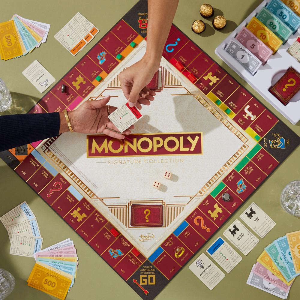 Monopoly Signature Collection Family Board Game, Premium Packaging and ...