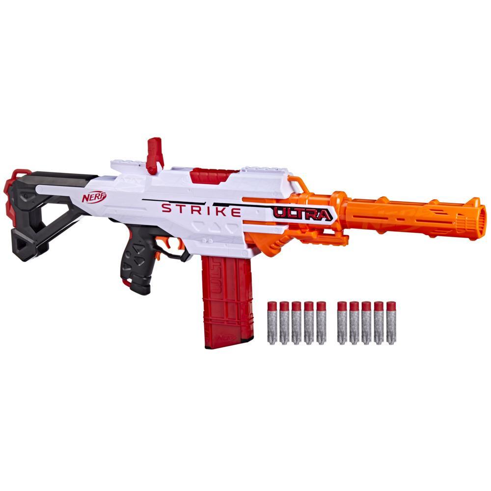 Nerf Ultra Strike Motorized Blaster, 10 Nerf AccuStrike Ultra