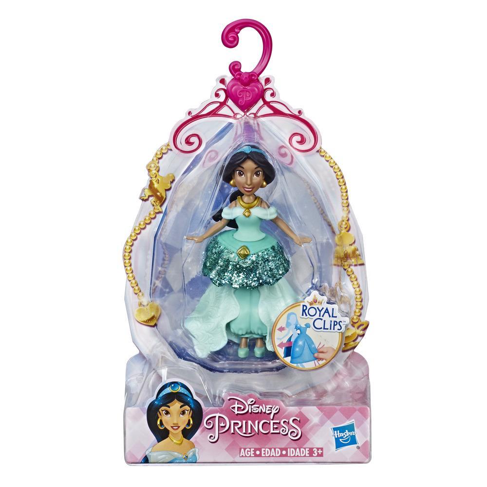 Disney Princess Jasmine & Aladdin One-Clip Skirt 2 Dolls Royal Clips Fashion 