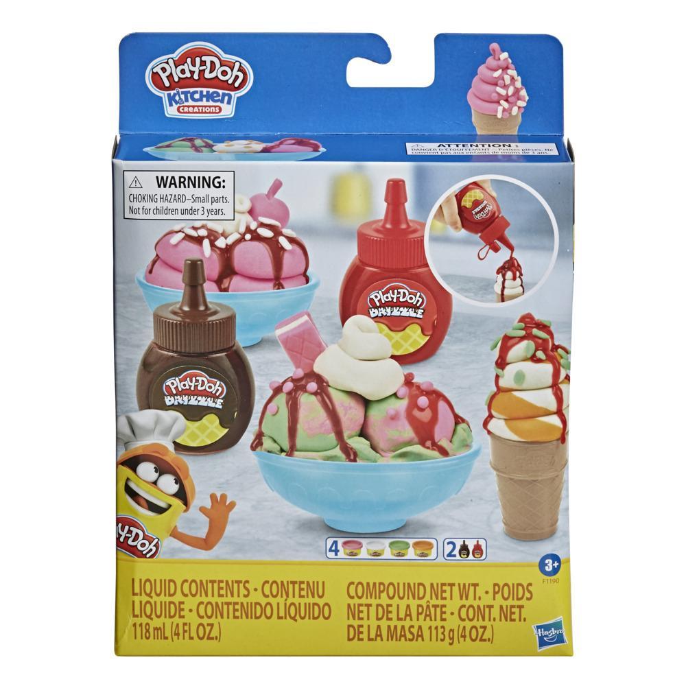 Play-Doh Kitchen Creations Ice Cream Scoops 'n Sundaes Set for sale online 