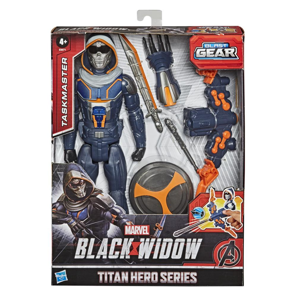question Marvel Avengers Black Widow Titan Hero série Blast Gear Taskmaster Action