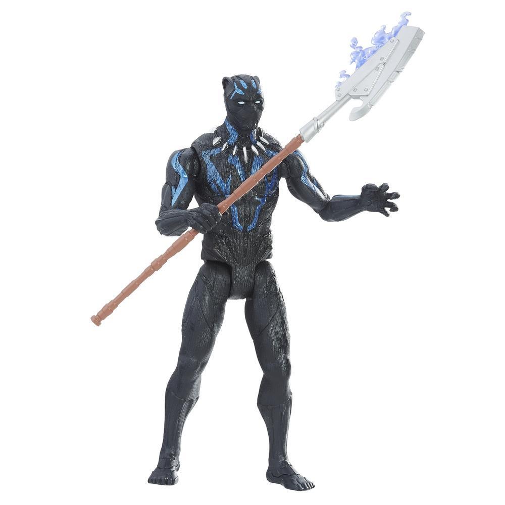 Marvel Black Panther 6-inch Vibranium Suit Black Panther