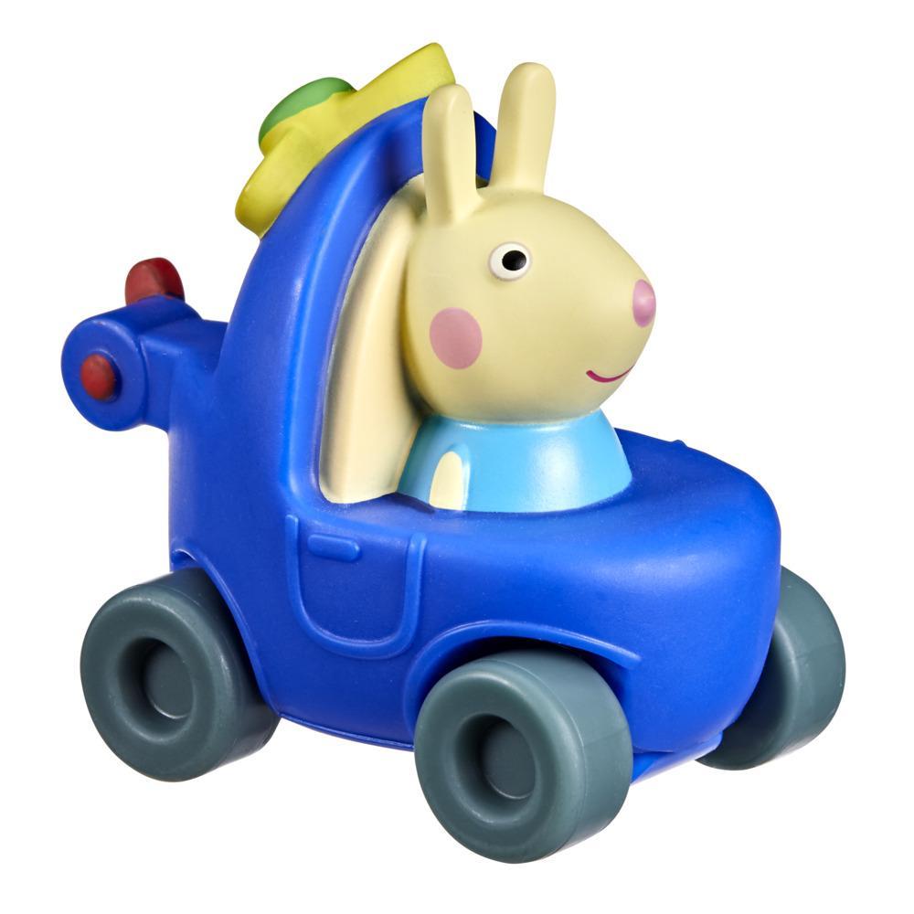 Peppa Pig Peppa’s Adventures Peppa Pig Little Buggy Vehicle Toy, Ages 3 and Up (Rebecca Rabbit in Helicopter)