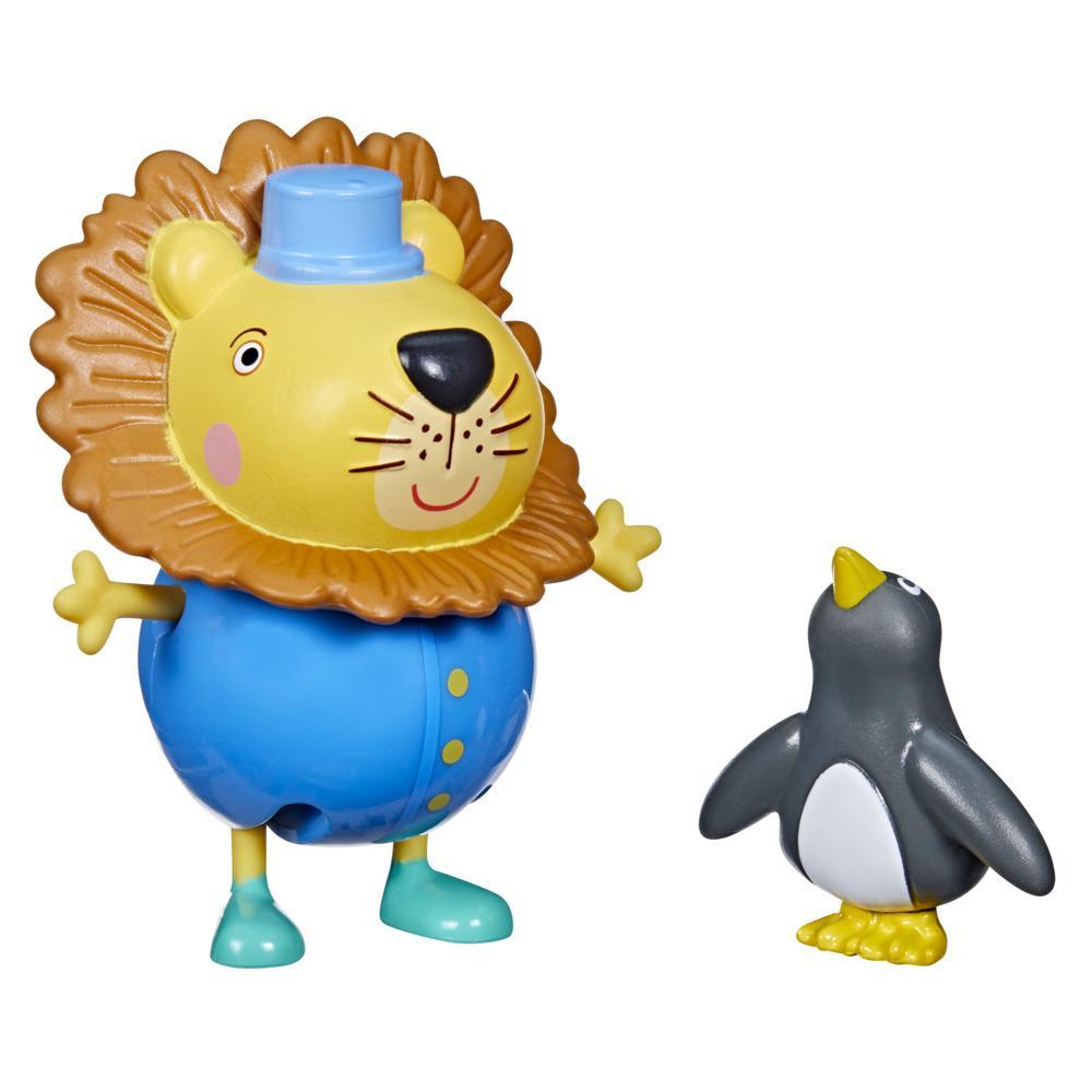 Peppa Pig Peppa's Club Peppa's Fun Friends Preschool Toy, Mr. Lion Figure,  Ages 3 and Up - Peppa Pig
