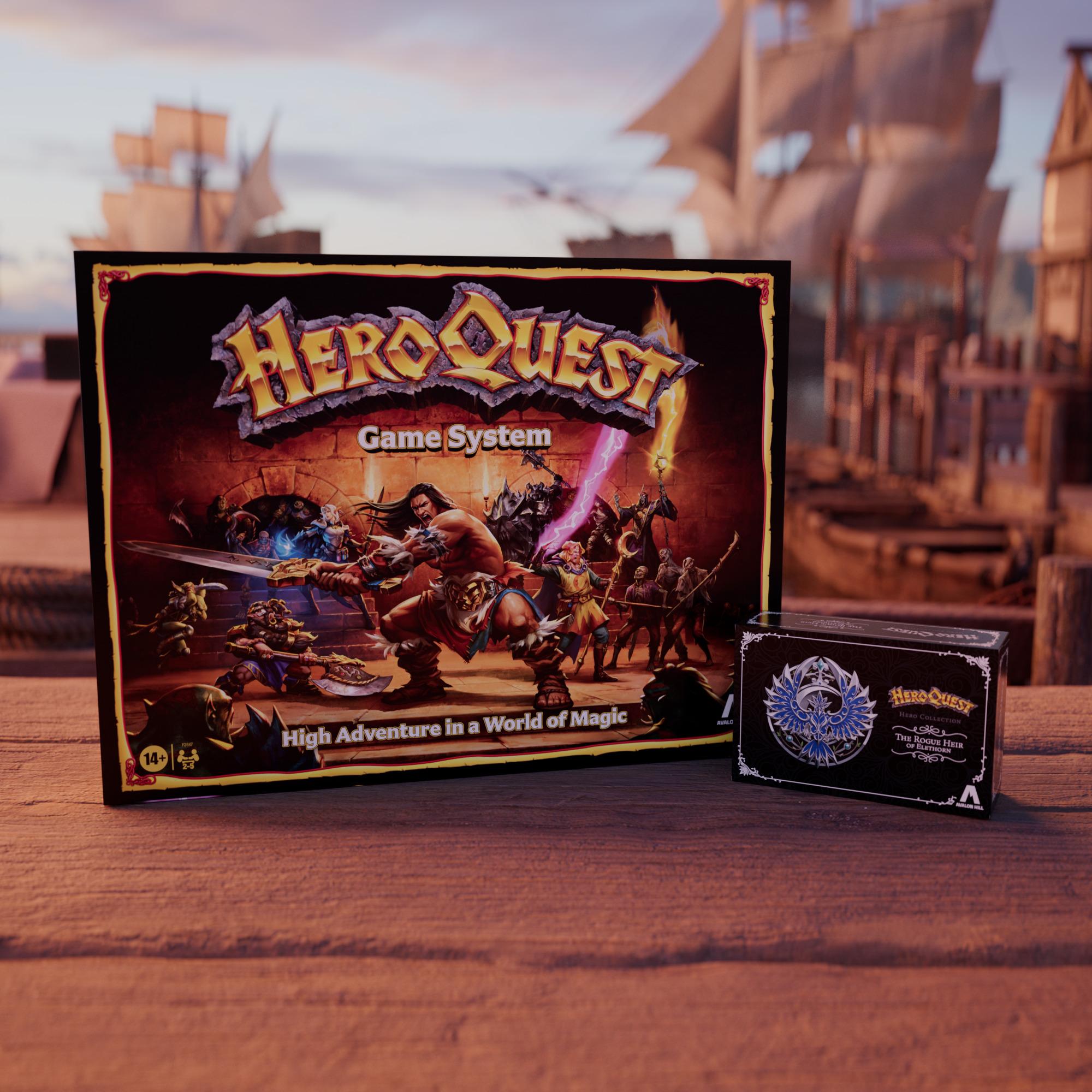 HeroQuest Hero Collection The Rogue Heir of Elethorn Figures, Requires HeroQuest Game System to Play (Sold Separately)