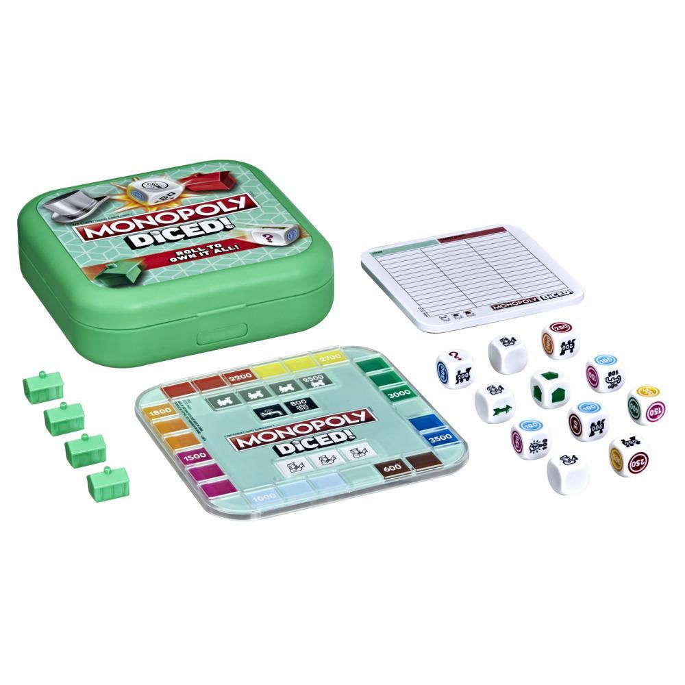 Monopoly Grab and Go Game for Ages 8 and Up, Travel Game for 2-4 Players -  Monopoly