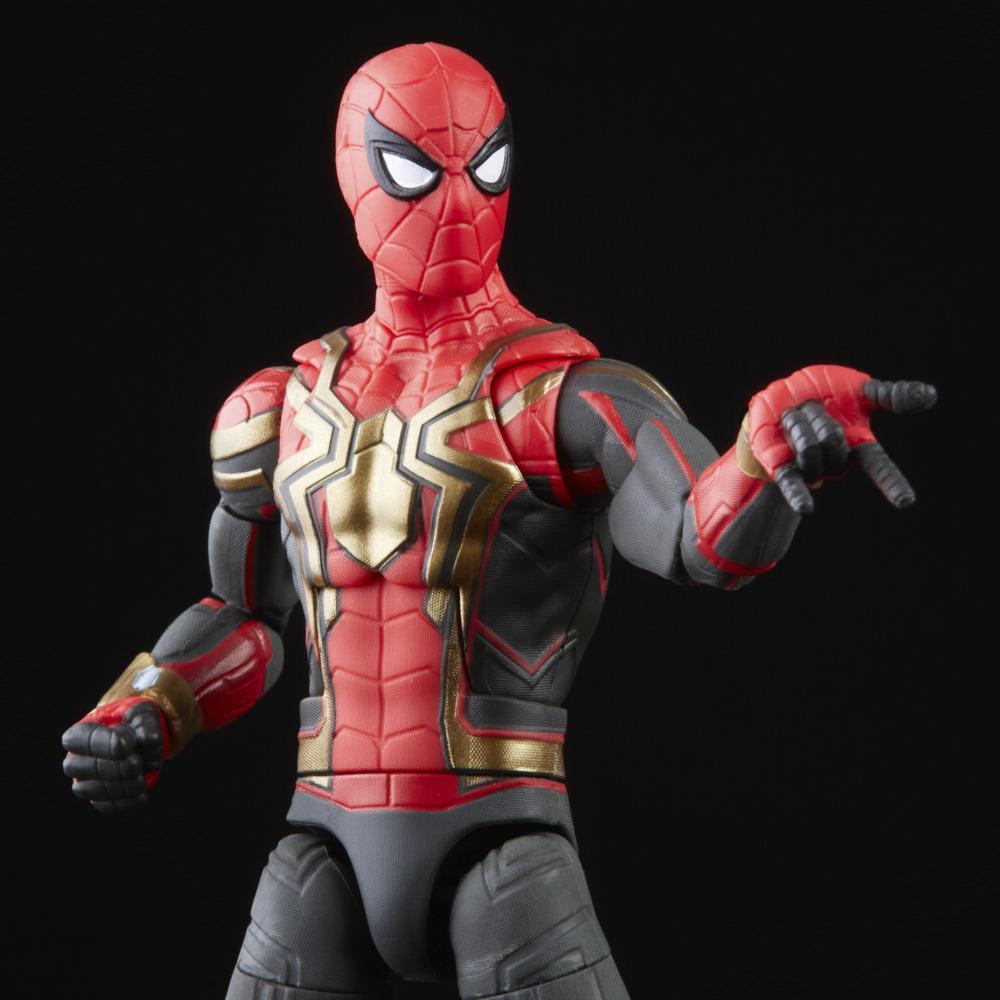 Marvel Legends Series Integrated Suit Spider-Man 6-inch Collectible Action  Figure Toy, Accessories Marvel