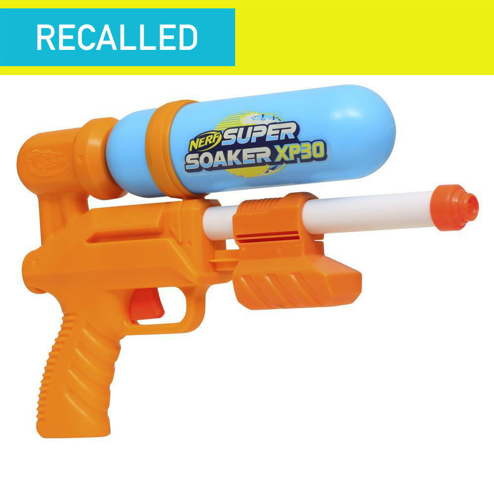 Nerf Super Soaker Xp30 Water Blaster Air Pressurized Continuous Blast Removable Tank For Kids Teens Adults Nerf