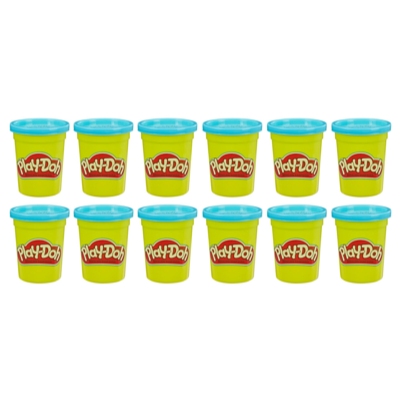 Play-Doh Bulk 12-Pack of Blue Non-Toxic Modeling Compound 4-Ounce Cans