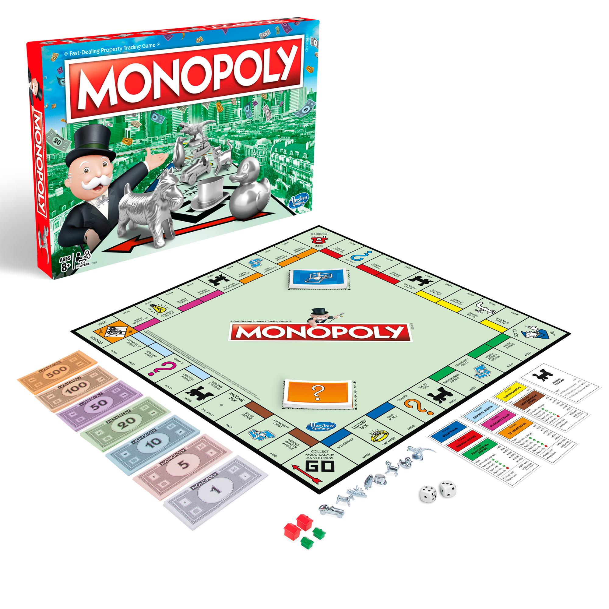 Hasbro Monopoly Classic Gesellschaftsspiel Brettspiel Deutsche Version NEU OVP 