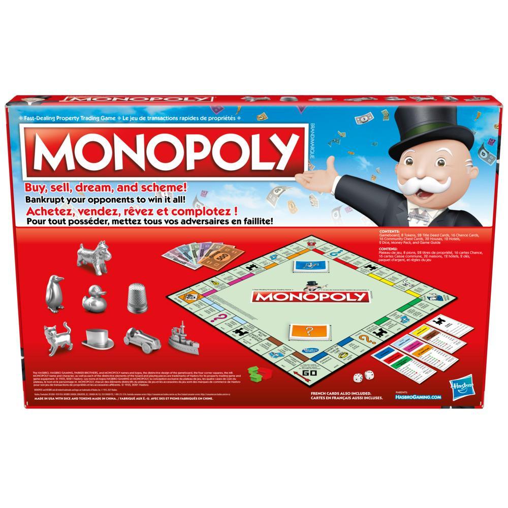 Monopoly The Super Mario Bros. Movie Edition Kids Board Game Includes  Bowser Token, Family Games, Ages 8+ 