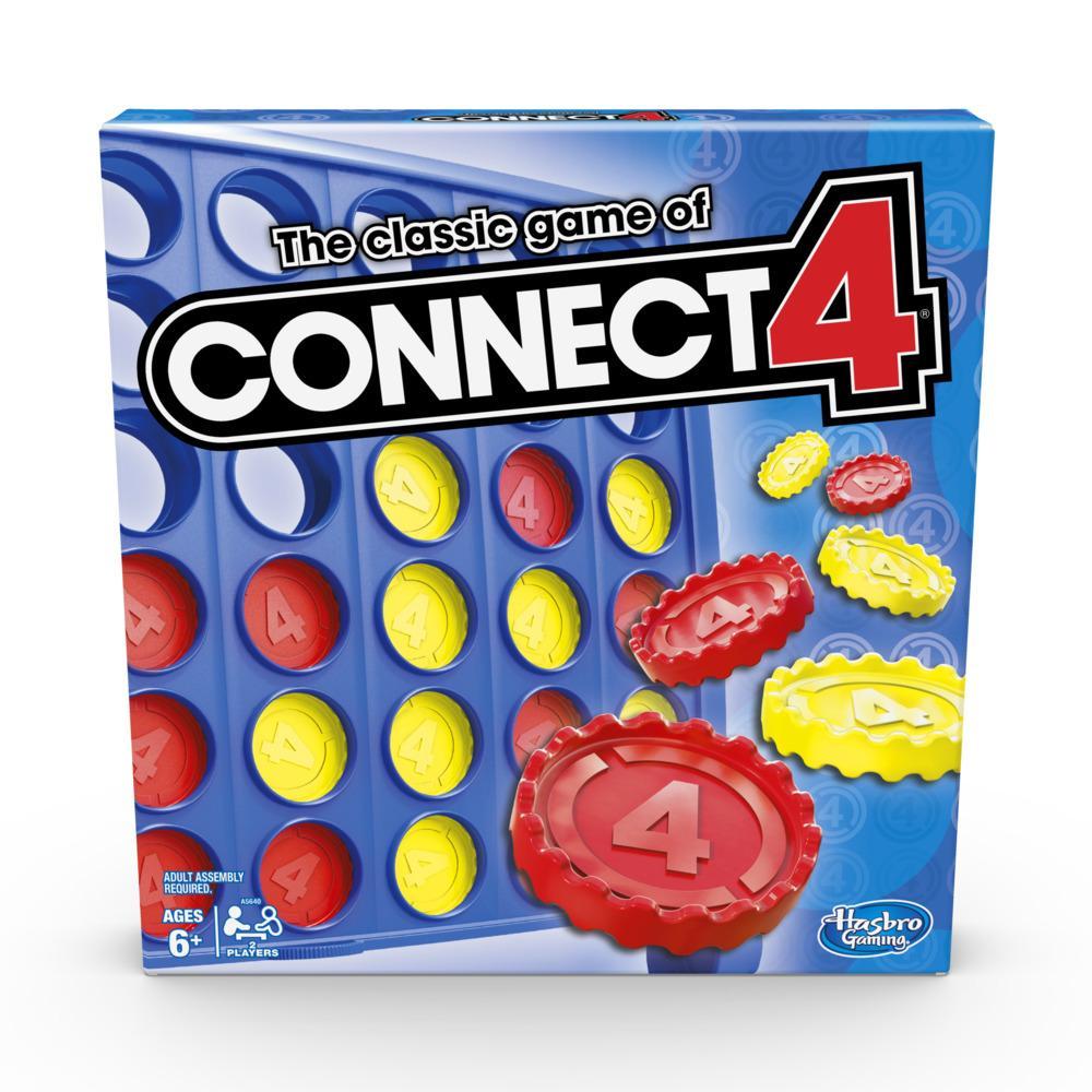 Connect 4 Four Classic Family Fun Fast Paced Board Game Hasbro HSBA5640 