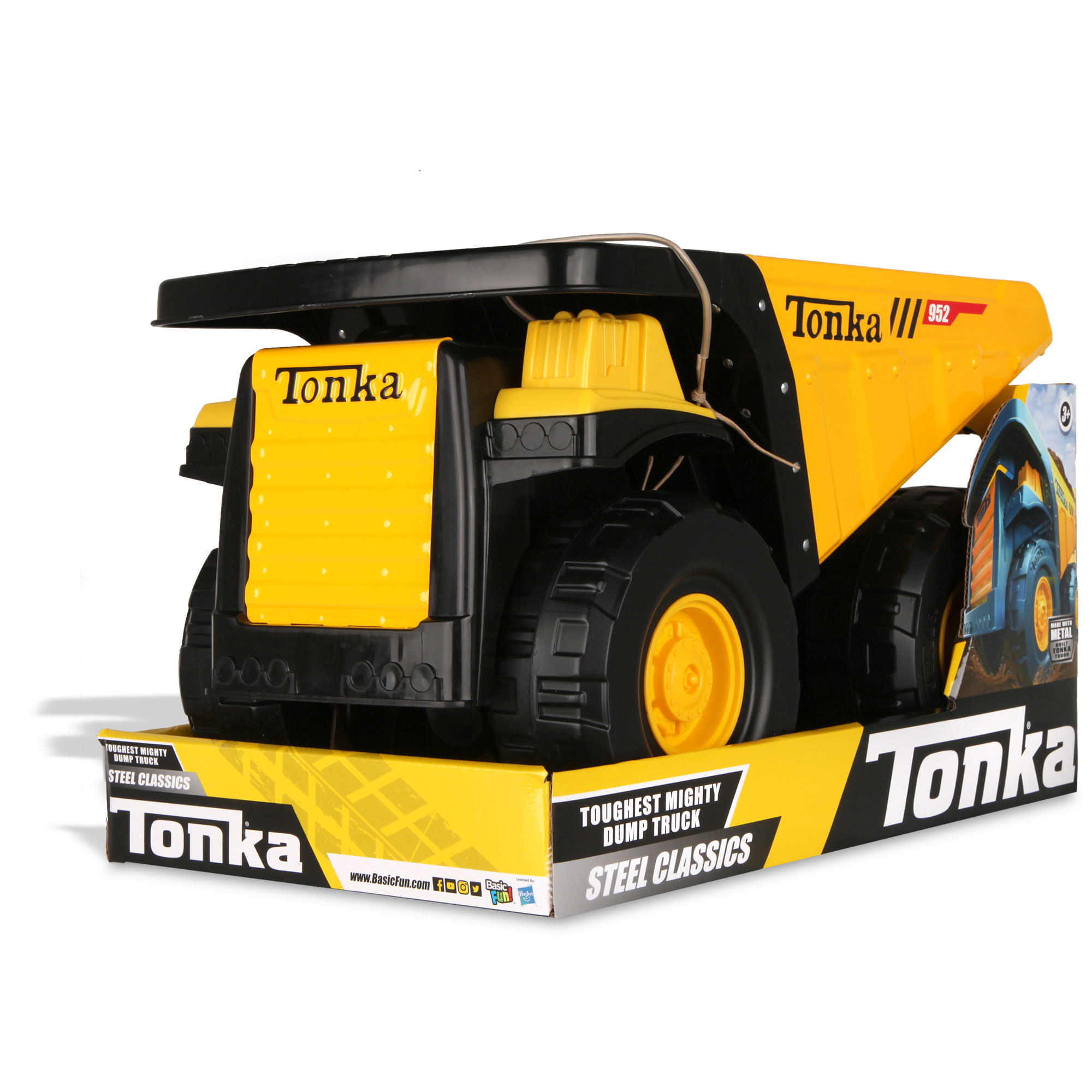 Tonka Steel Classics Toughest Mighty Dump Truck 