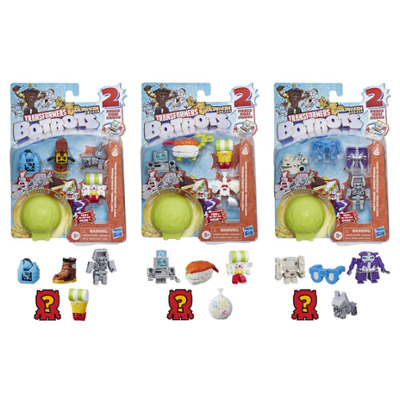 Transformers Toys BotBots Series 5 Party Favors 5-Pack – Mystery 2-In-1 Collectible Figures - Kids Ages 5 and Up Product