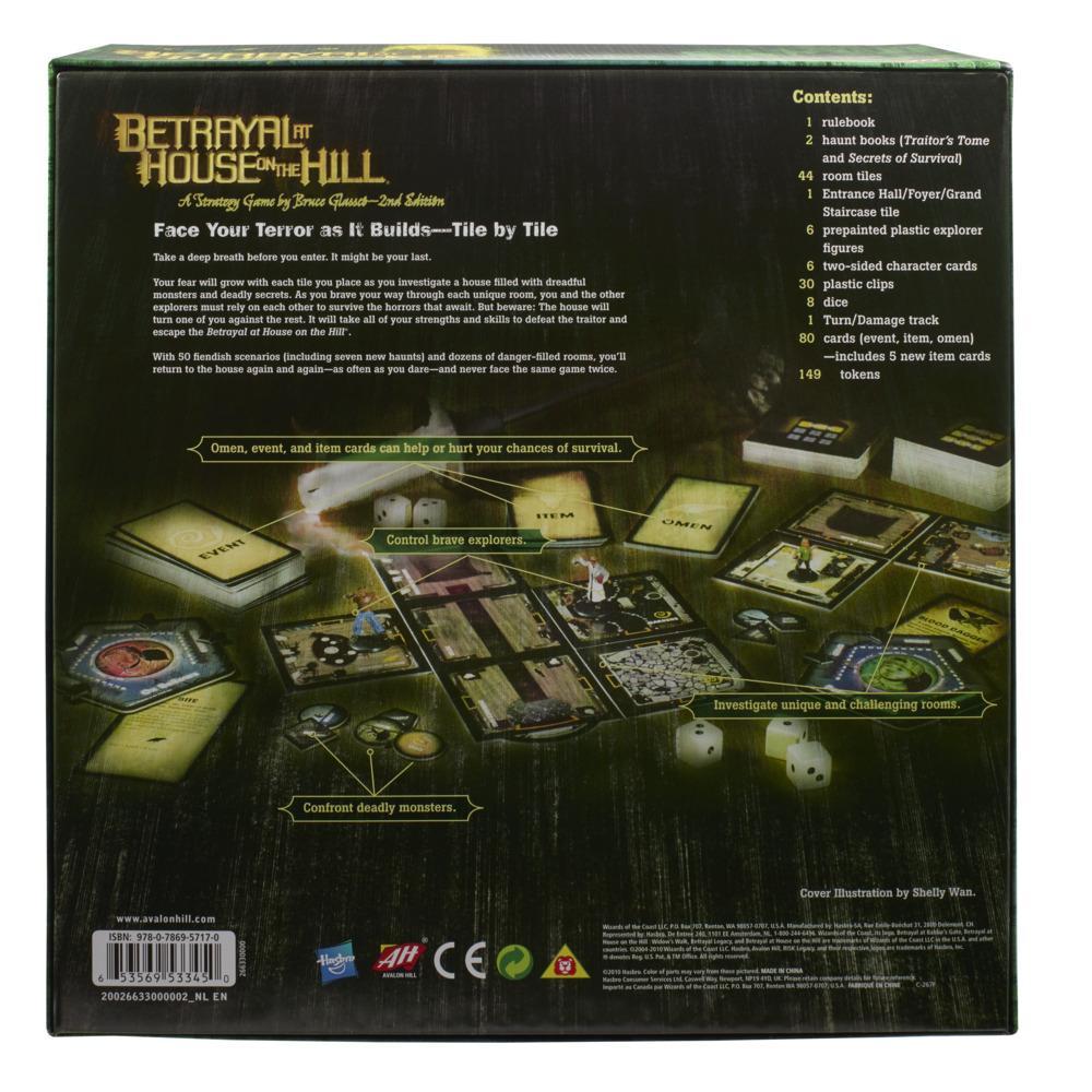Avalon Hill Betrayal at House on the Hill Second Edition 