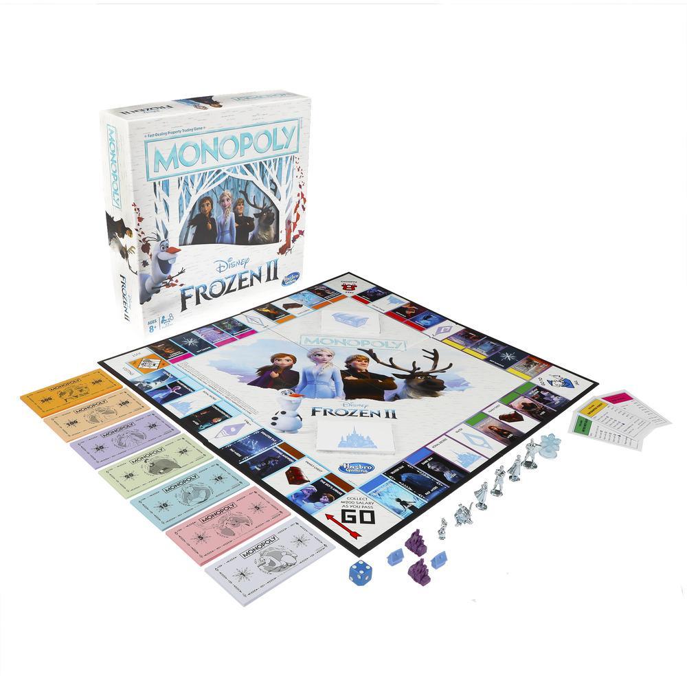 Hasbro Monopoly E5066 for sale online Disney Frozen 2 Board Game 
