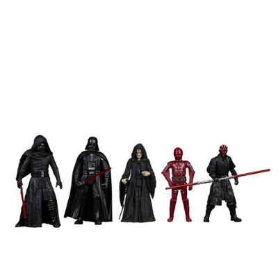Details about   3X Star Wars POTJ The Saga Sith Darth Vader 3.75" Action Figure & Lightsaber Toy 