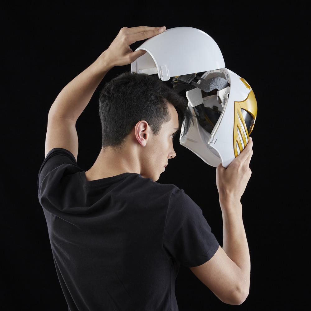 Hasbro Power Rangers Lightning Collection White Ranger Helmet In stock 