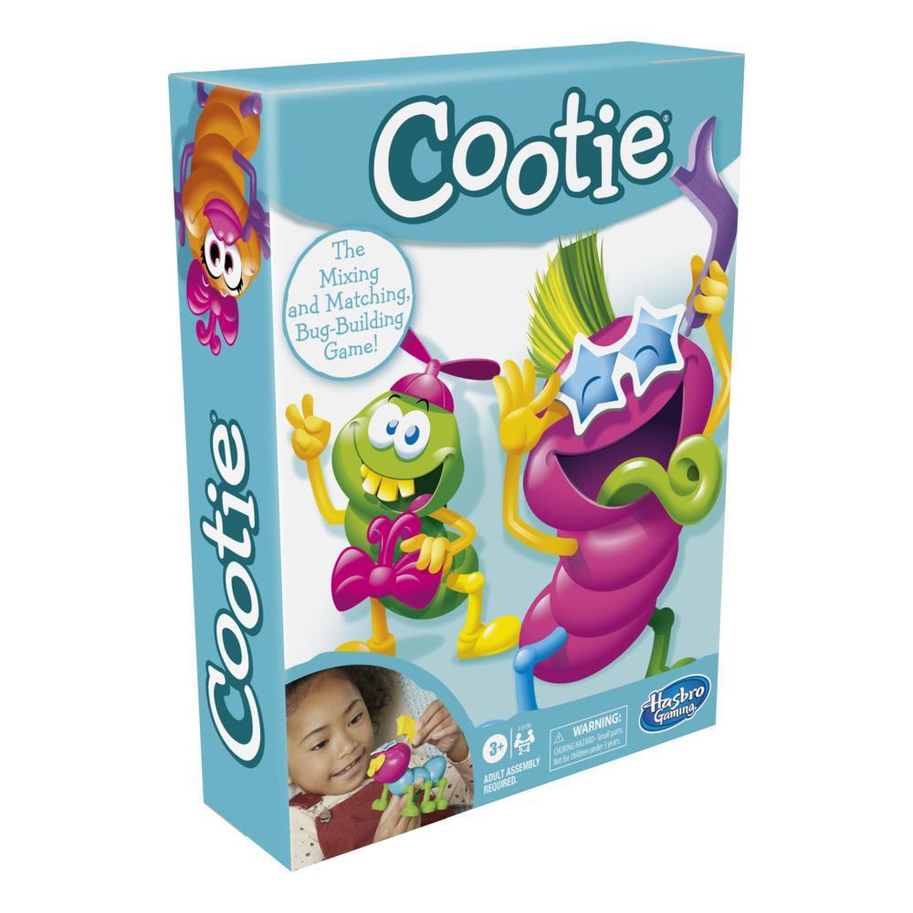 Cootie Mixing and Matching Bug-Building Game for Preschoolers and Kids Ages 3 and Up, for 2-4 Players