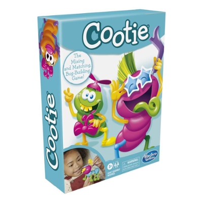 Cootie Mixing and Matching Bug-Building Game for Preschoolers and Kids Ages 3 and Up, for 2-4 Players