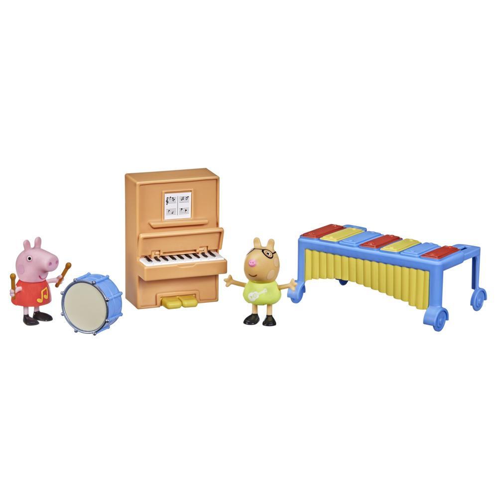 HTI Toys 1384028 Juego de Instrumentos Musicales Peppa Pig 