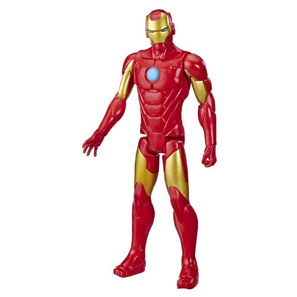 Marvel Iron Man with Battle Racer Avengers Assemble Hasbro Titan Hero Series 
