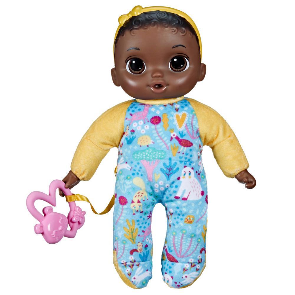 Baby Alive Soft 'n Cute Doll, Black Hair, 11-Inch First Baby Doll ...