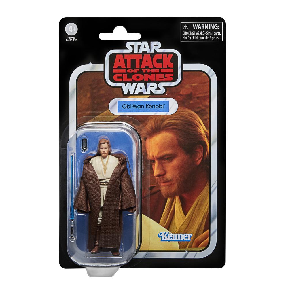 Toys for Kids Ages 4 and Up The Clone Wars Action Figure 3.75-Inch Scale Star Wars Vintage Collection Star Wars The OBI-WAN Kenobi Toy 