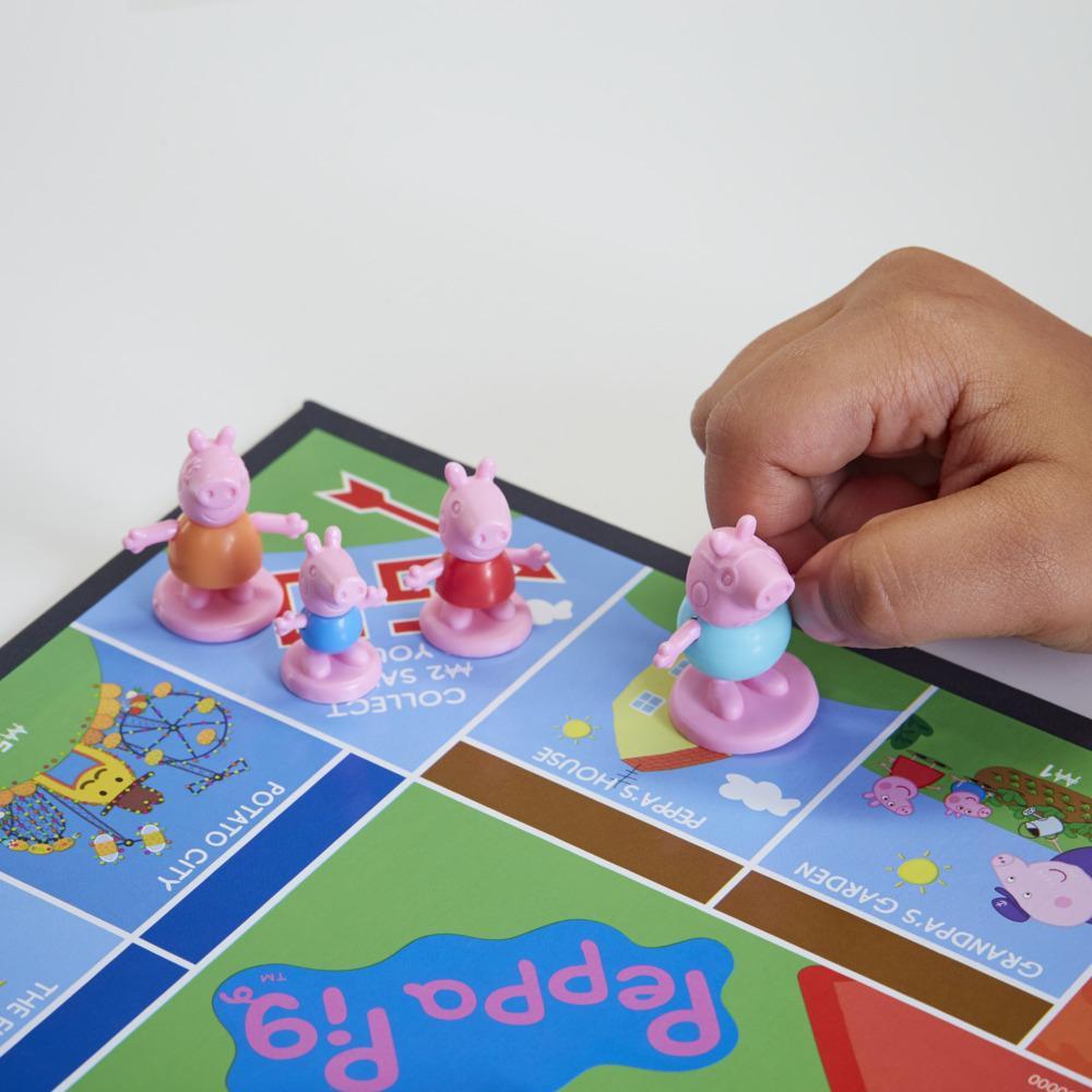 Monopoly Junior: Peppa Pig Edition Board Game for 2-4 Players, For 