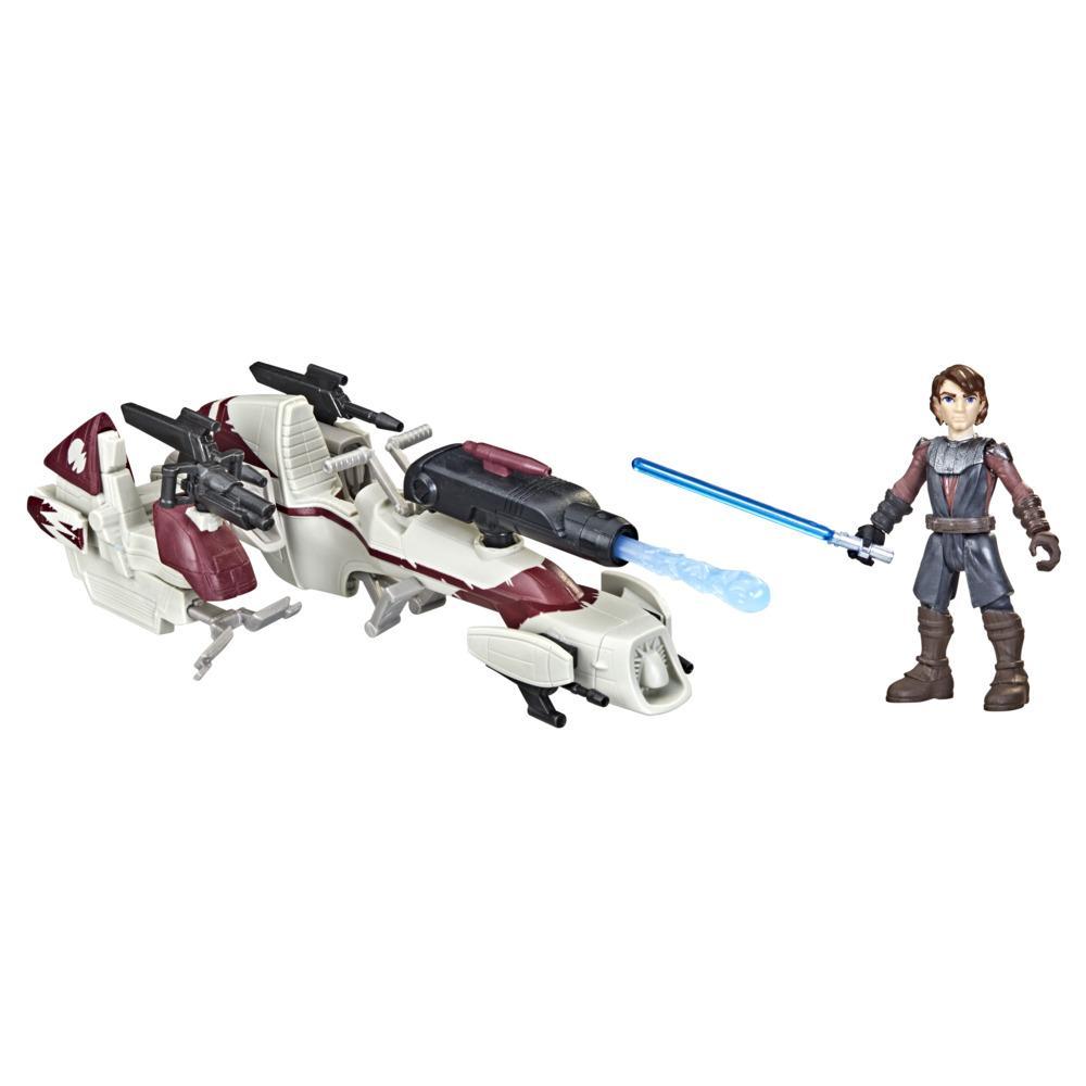 Disney Hasbro Star Wars Jedi Speeder & Anakin Skywalker Figure New in Box. 