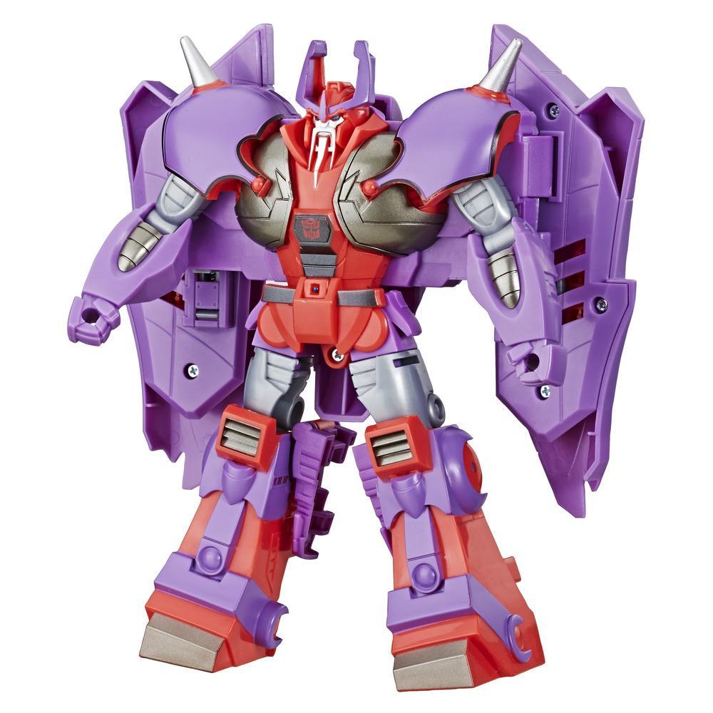 Transformers Toys Cyberverse Action Attackers Ultra Class Alpha Trion Action Figure - Repeatable Laser Beam Blast Action Attack - For Kids Age 6 and Up, 7.5-inch