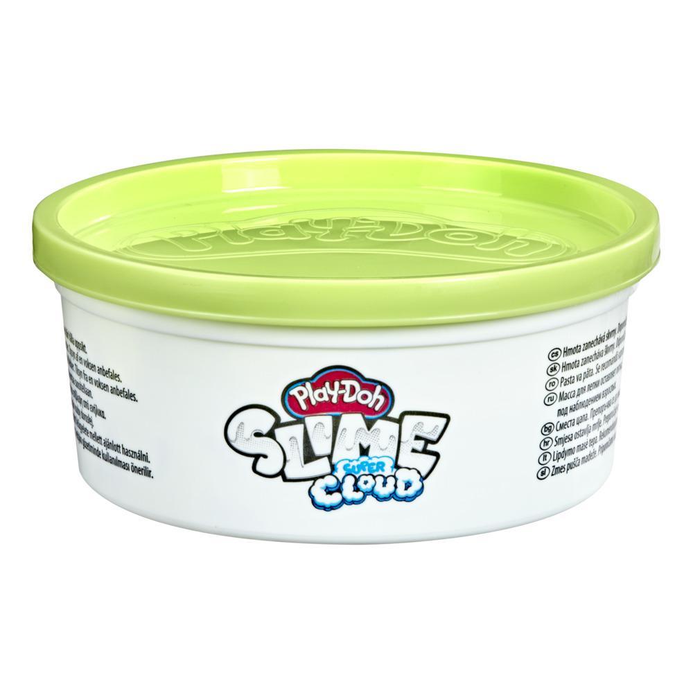 Play-Doh Slime Super Cloud Single Can of Lime Green Fluffy Compound for Kids 3 Years and Up