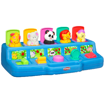 PLAYSKOOL PLAY FAVORITES BUSY POPPIN' PALS