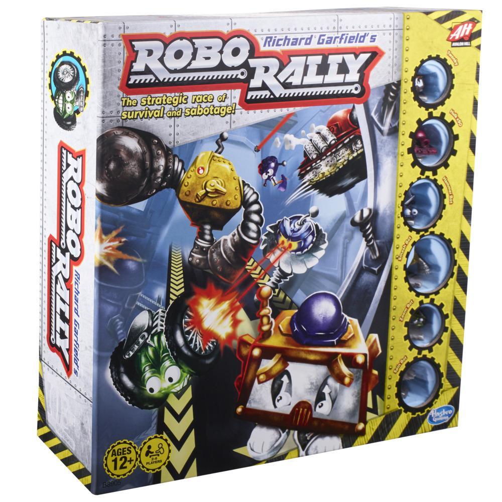 Robo Rally Board Game from AH Avalon Hill Games Factory Sealed Cs12 WotC 