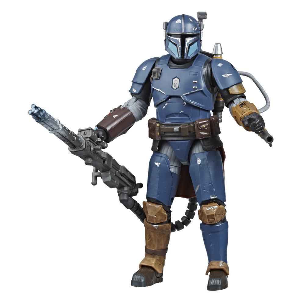 Star Wars The Black Series Heavy Infantry Mandalorian Toy 6-inch Scale The Mandalorian Deluxe Figure, Ages 4 and Up