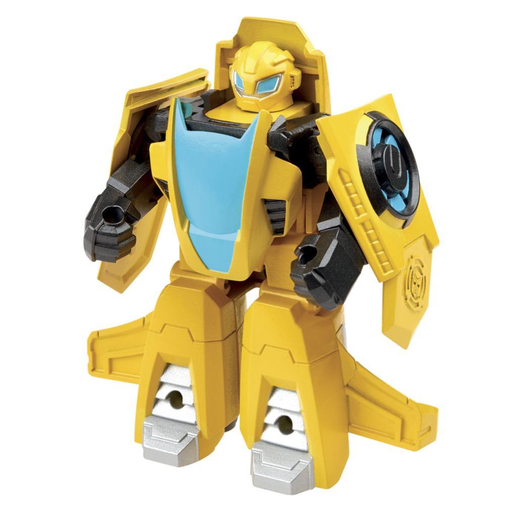 Transformers Rescue Bots Academy Bumblebee Converting Toy, 4.5-Inch Figure, Toys for Kids Ages 3 and Up
