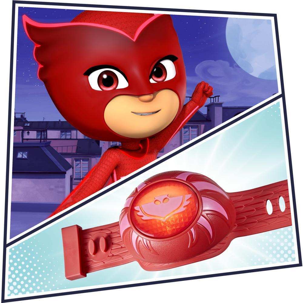 PJ Masks Owlette Power Wristband Preschool Toy, PJ Masks Costume Wearable with Lights and for Kids Ages 3 and Up - PJ Masks