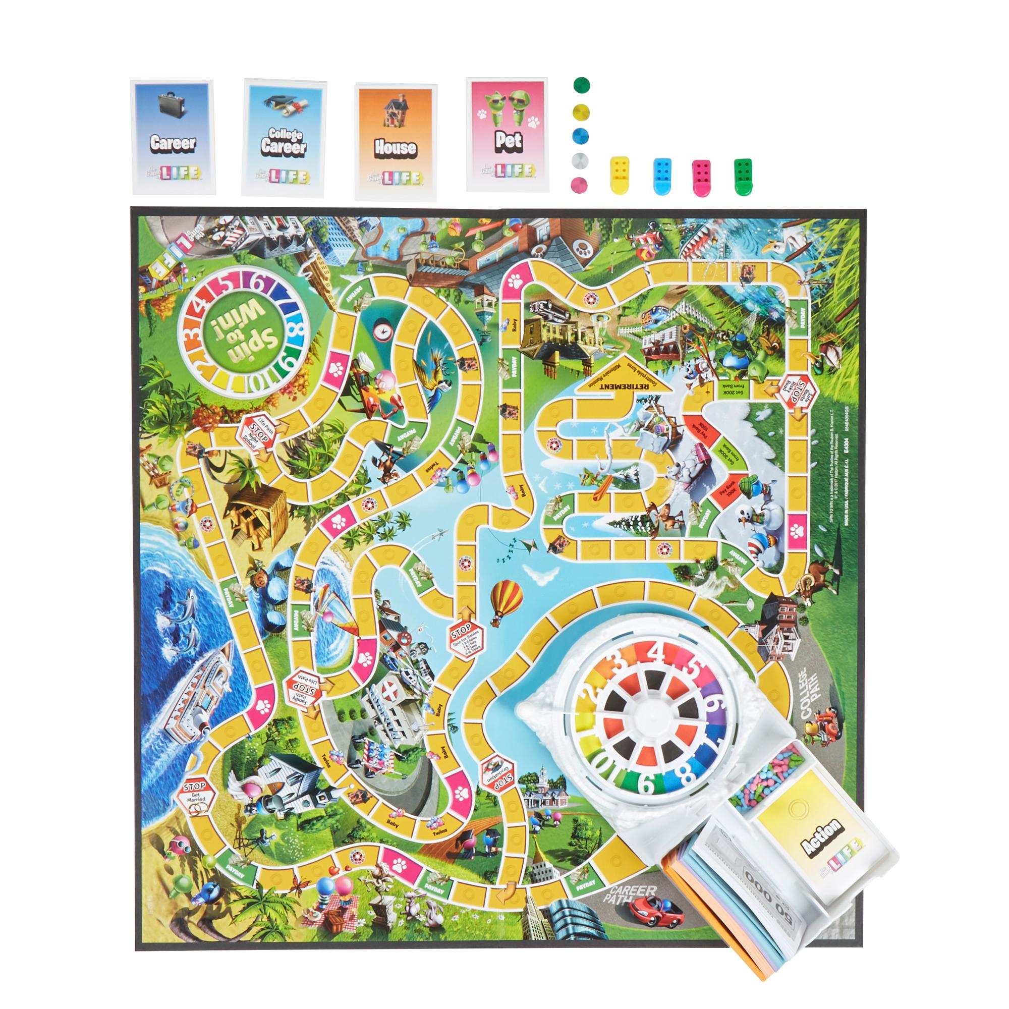 All About That Game Life The Game of Life game | Hasbro Games