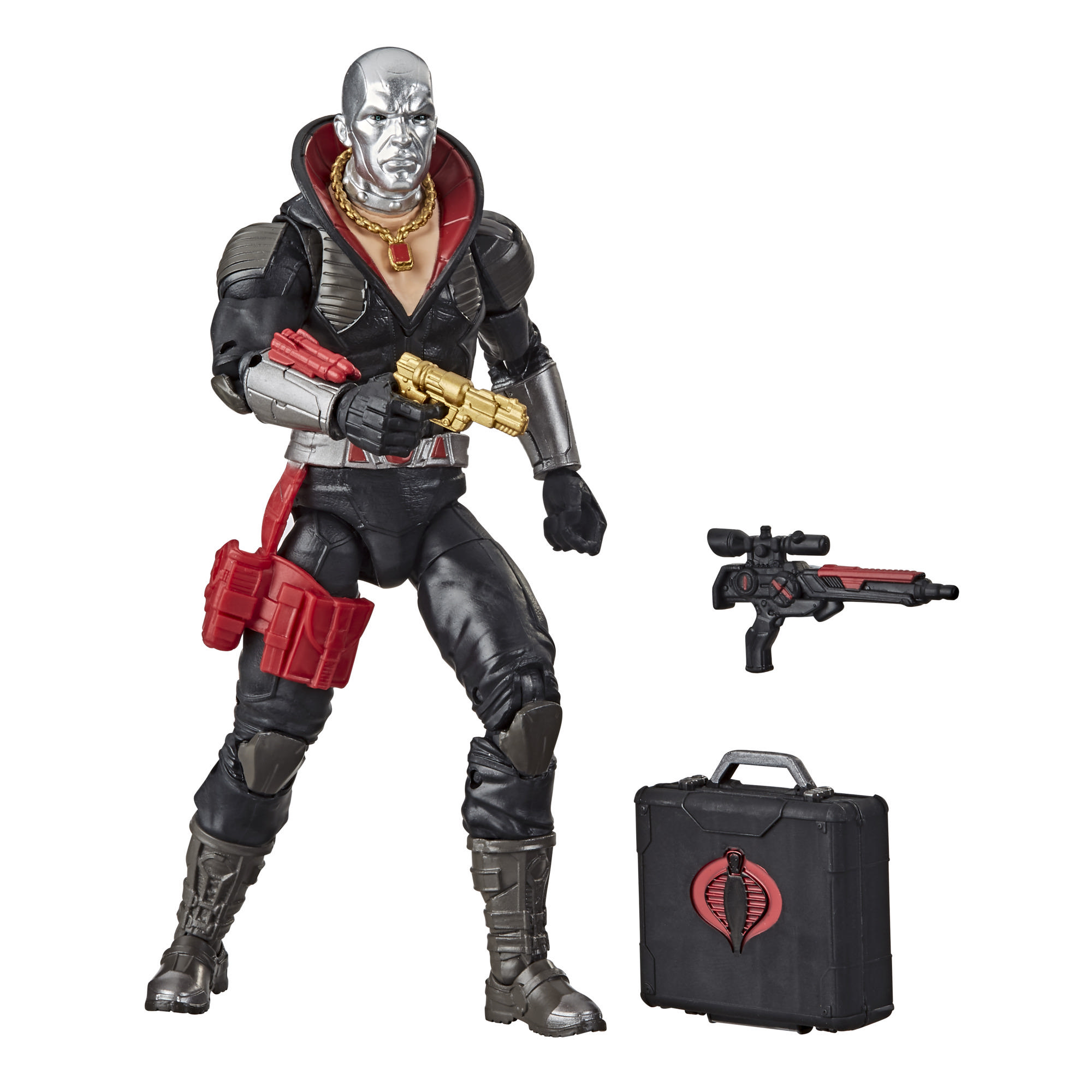 G.I. Joe Classified Series Destro Action Figure 03 Collectible Toy with Multiple Accessories