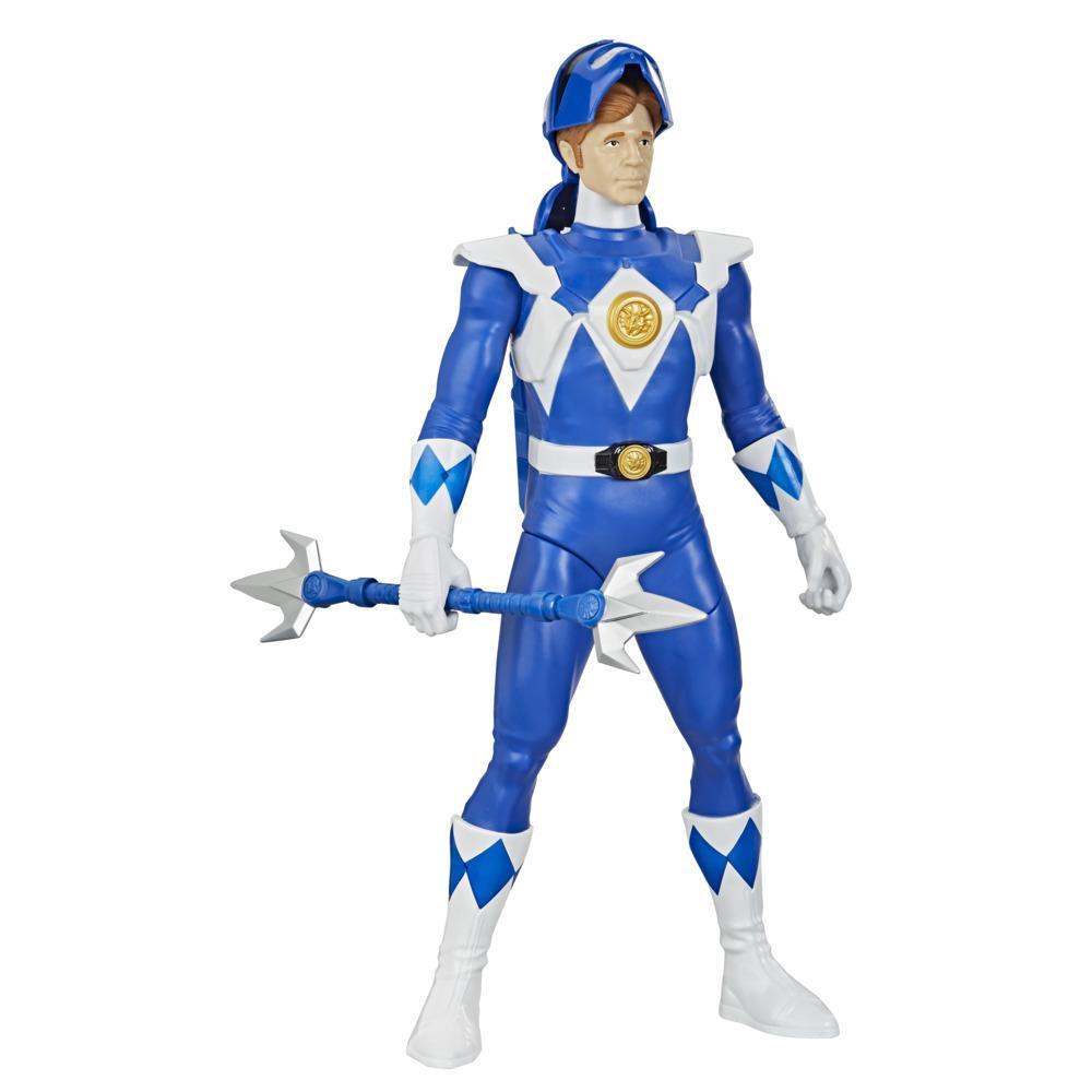 Power Rangers Mighty Morphin Power Rangers Blue Ranger Morphin Hero 12-inch Action Figure Toy