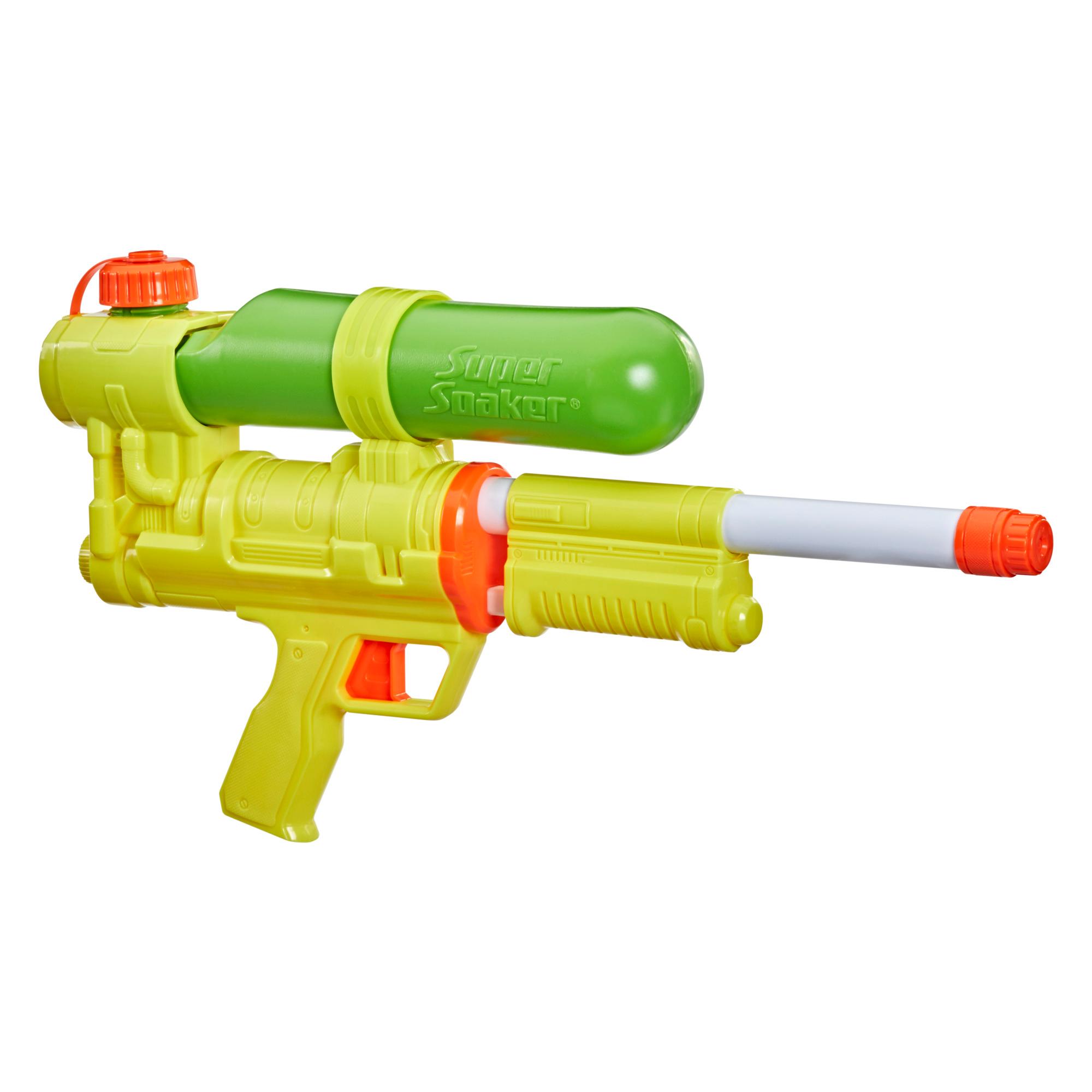 kaste støv i øjnene grammatik blok Nerf Super Soaker XP50-AP Water Blaster, Tank Made With Recycled Plastic,  Air-Pressurized Continuous Water Blast - Nerf