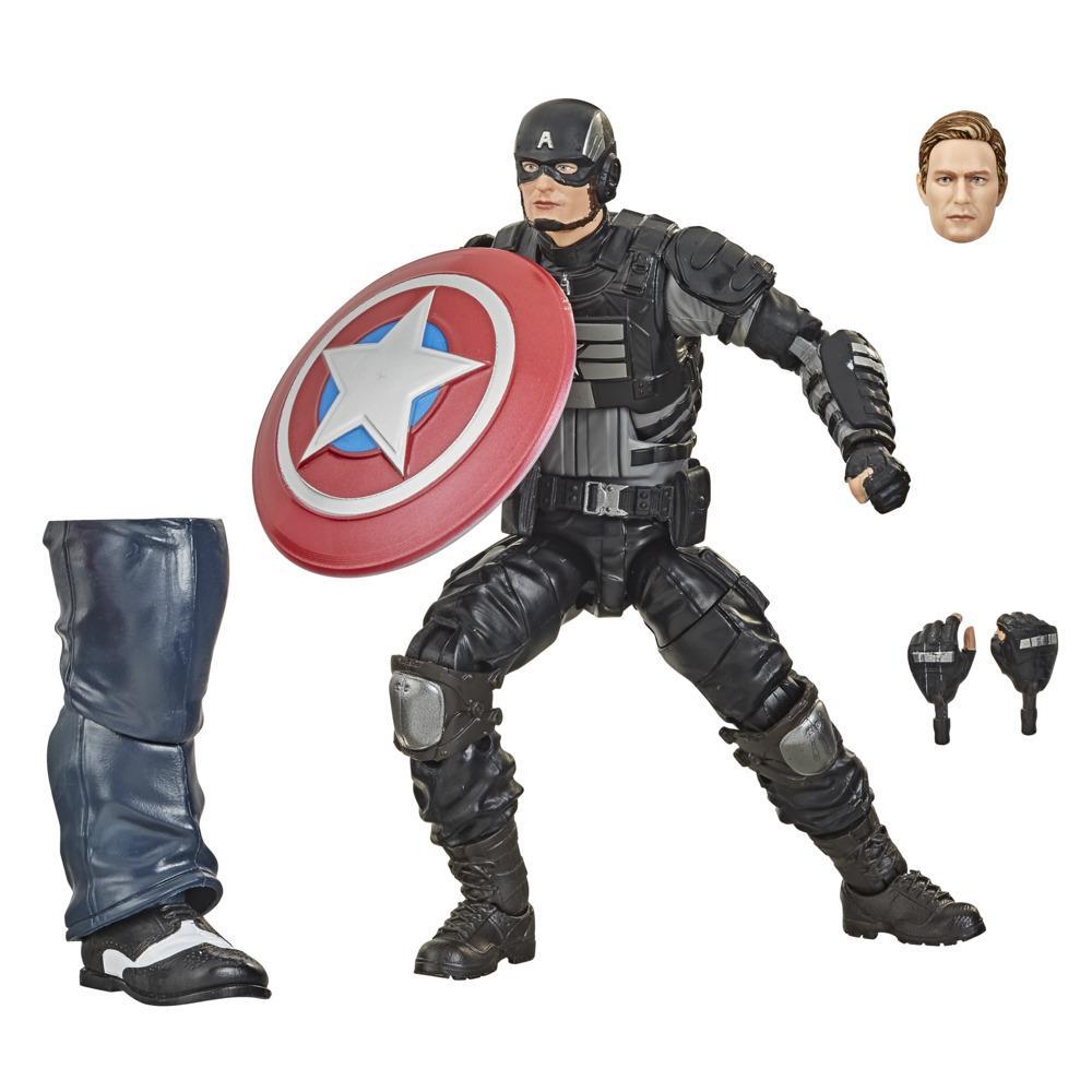 Hasbro Marvel Legends Series Gamerverse 6-inch Collectible Stealth Captain America Action Figure Toy, Ages 4 And Up