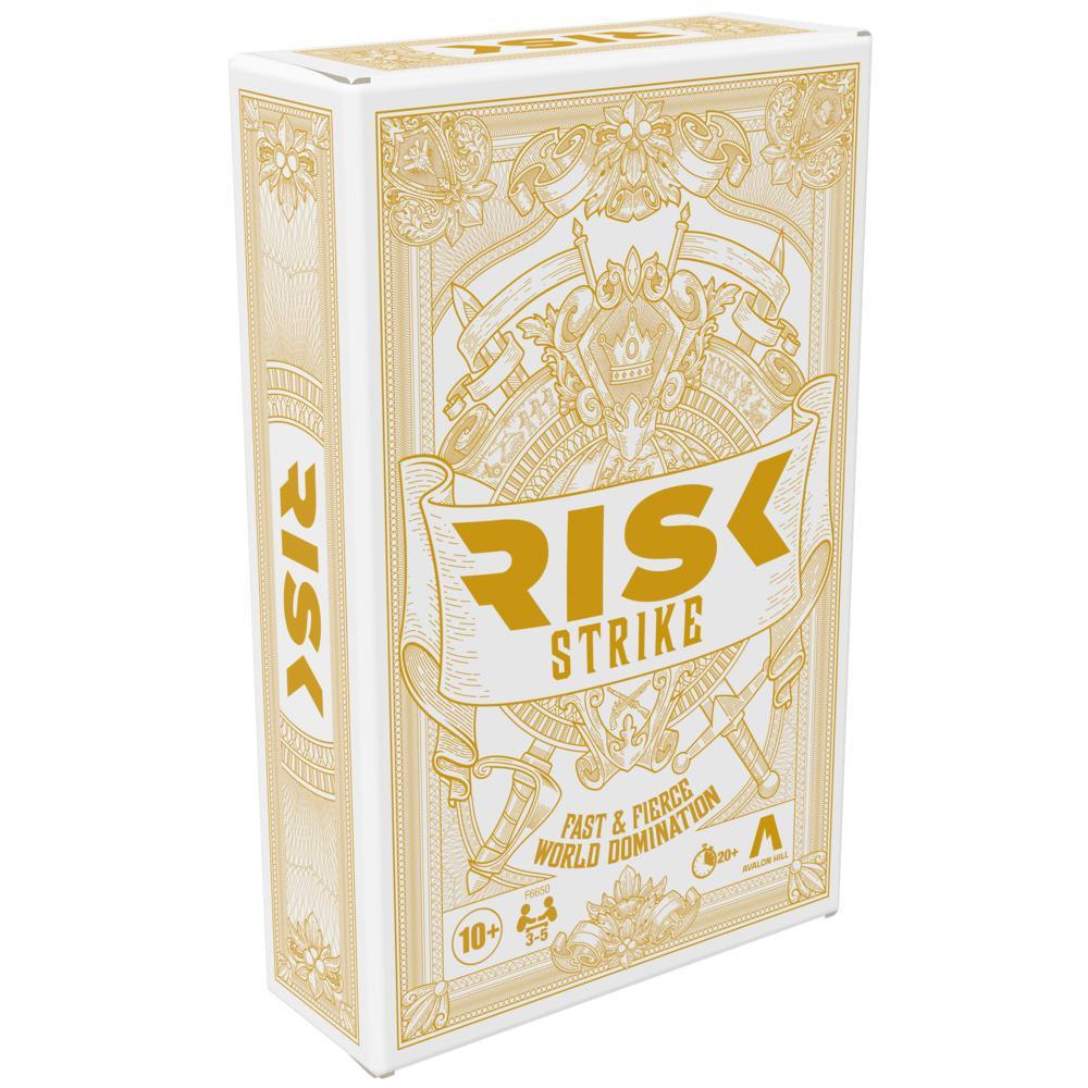 Risk Strike Cards and Dice Game, Quick-Playing Strategy Card Game, Ages 10+, Family Games