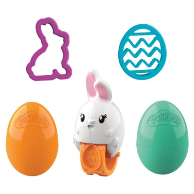 Easter playdough stamps, sensory kit tools, Easter basket filler, mont