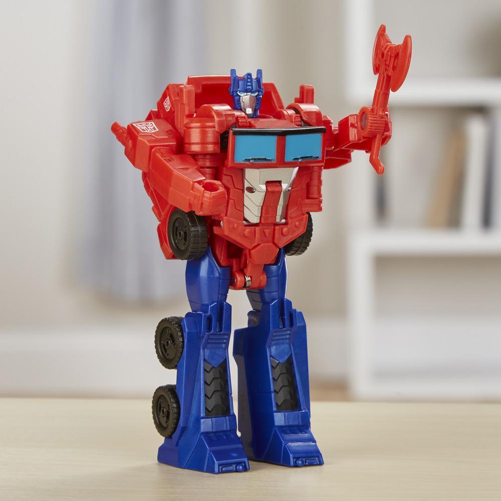 Transformers Cyberverse Action Attackers 1-Step Changer OPTIMUS PRIME Figure 