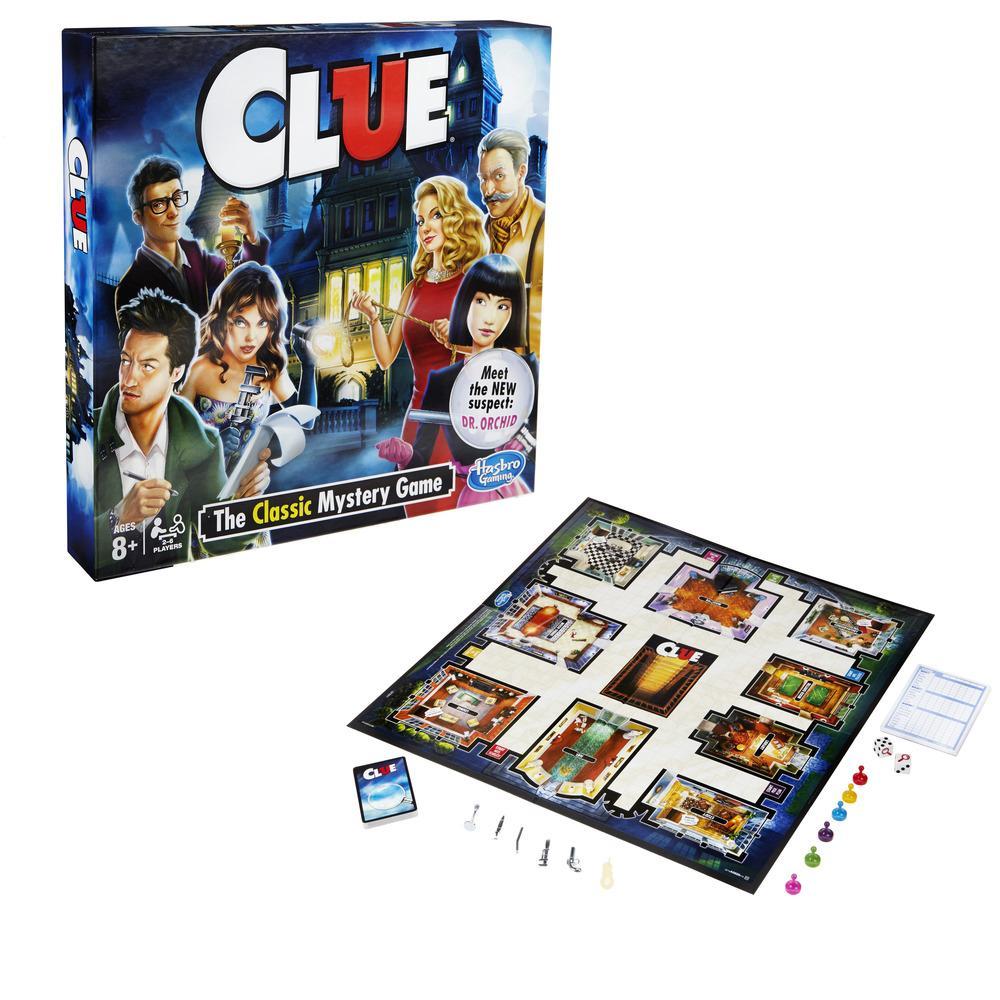 Clue The Classic Mystery 2013 Edition Board Game by Hasbro Hsba5826 2 Sided for sale online 
