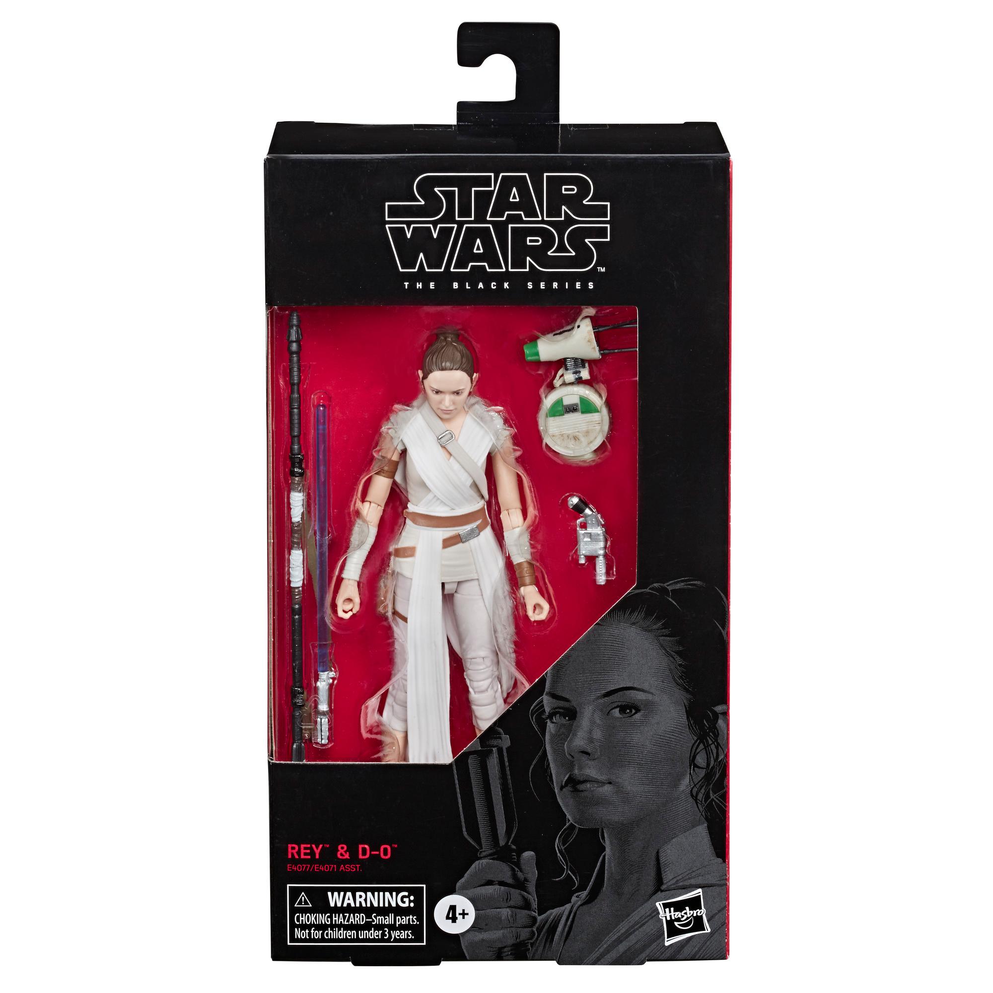 Star Wars Authentic Black Series 6" Inch #91 TROS Rey & D-O Loose Complete 